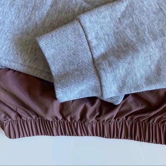 FILA Dora Cropped Iridescent Fleece Cropped Hoodie Sweatshirt Y2K style - Picture 11 of 12